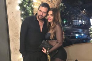Roberta Di Padua e Alessandro Vicinanza insieme abbracciati