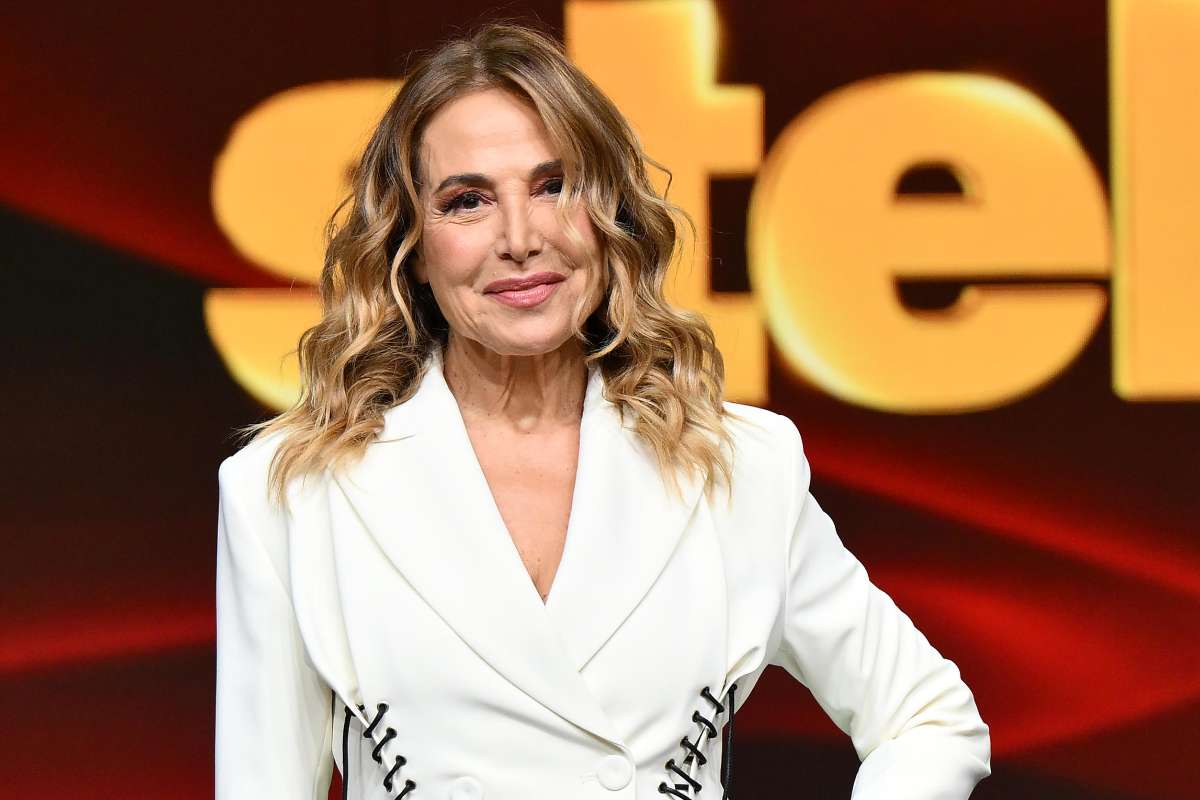 Barbara D'Urso che sorride a Ballando con le Stelle