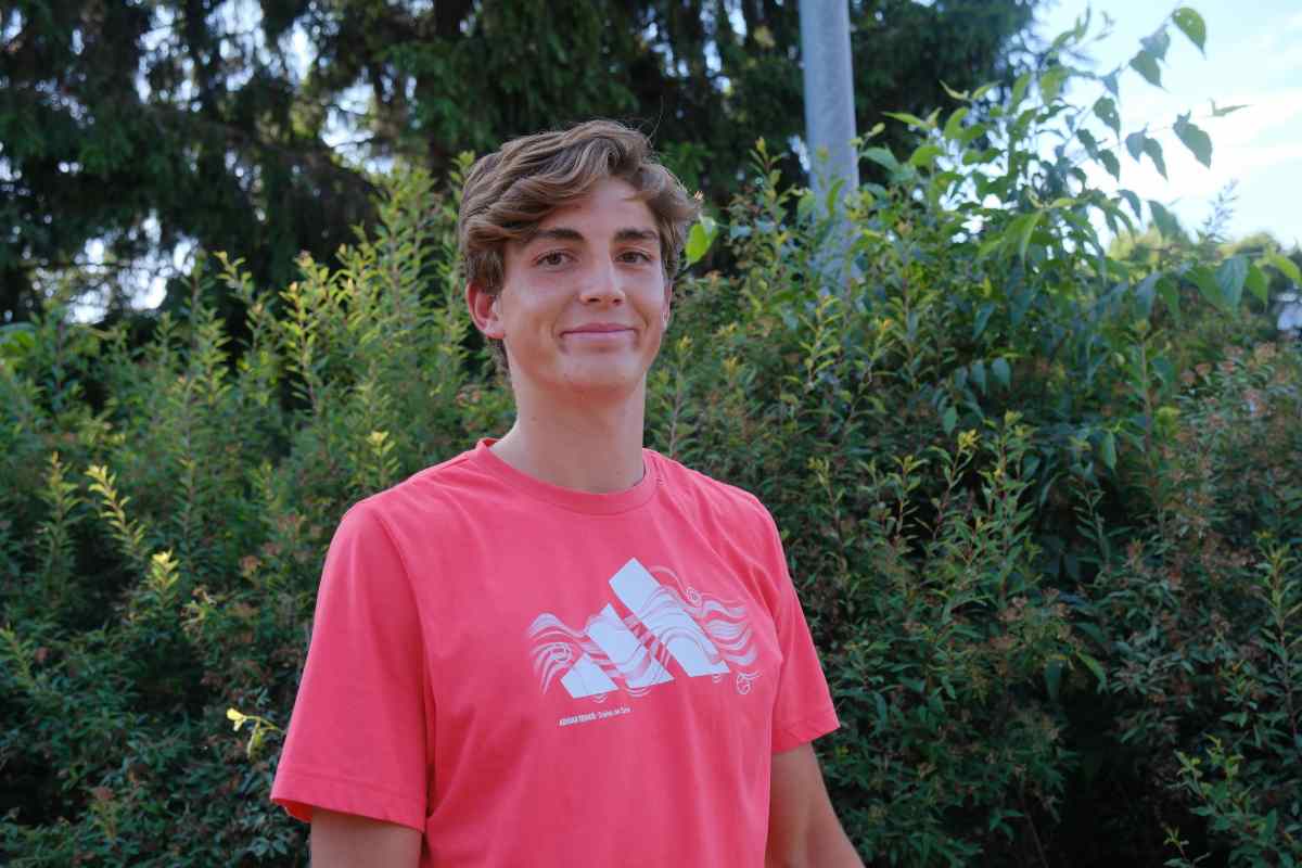 il tennista jacopo vasamì