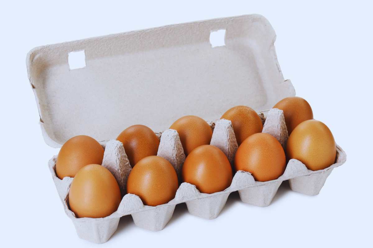 Pacchetto con delle uova